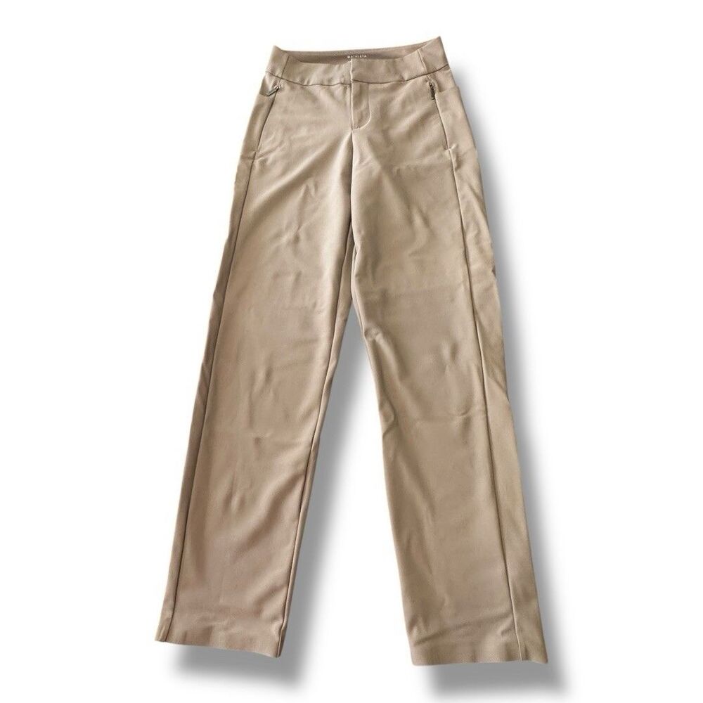 Athleta Stellar Trouser Stretch Casual Pant Khaki Office Professional Women’s 0